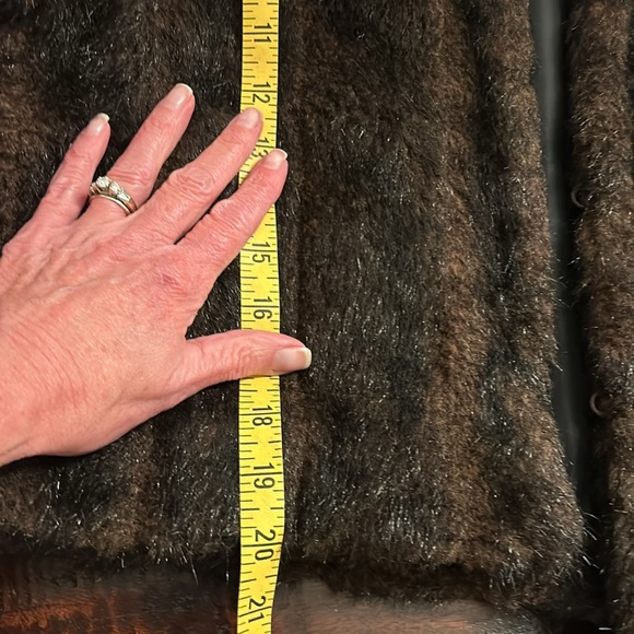 Vintage faux fur reversible jacket - Picture 8 of 8